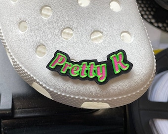 Personalized Name Charms for Clogs Custom Kids Shoe Charms Name Letter Shoe Charms Wedding Party Favor Shoe Accessories 3D Printed