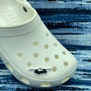 Chinook Helicopter Clog Charm OR Pin (Priced Individually)