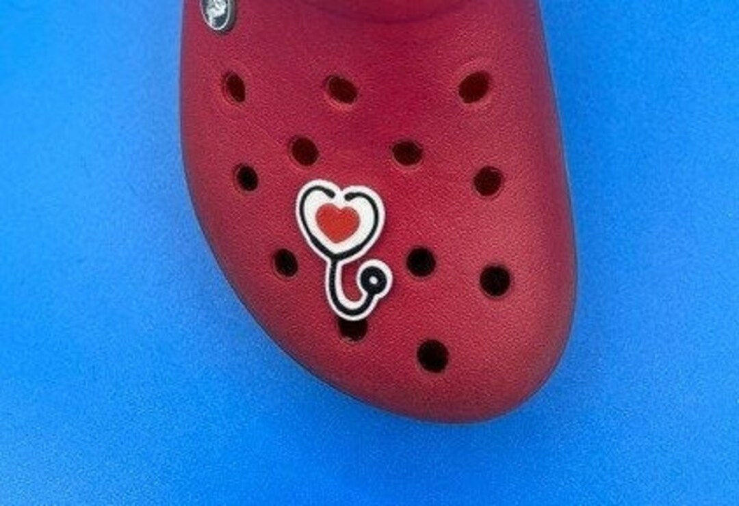 Stethoscope croc charm sales
