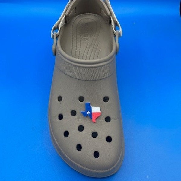 State of Texas Clog Charm