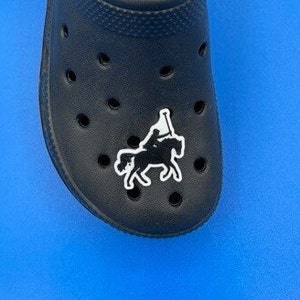 Polo Player Clog Charm