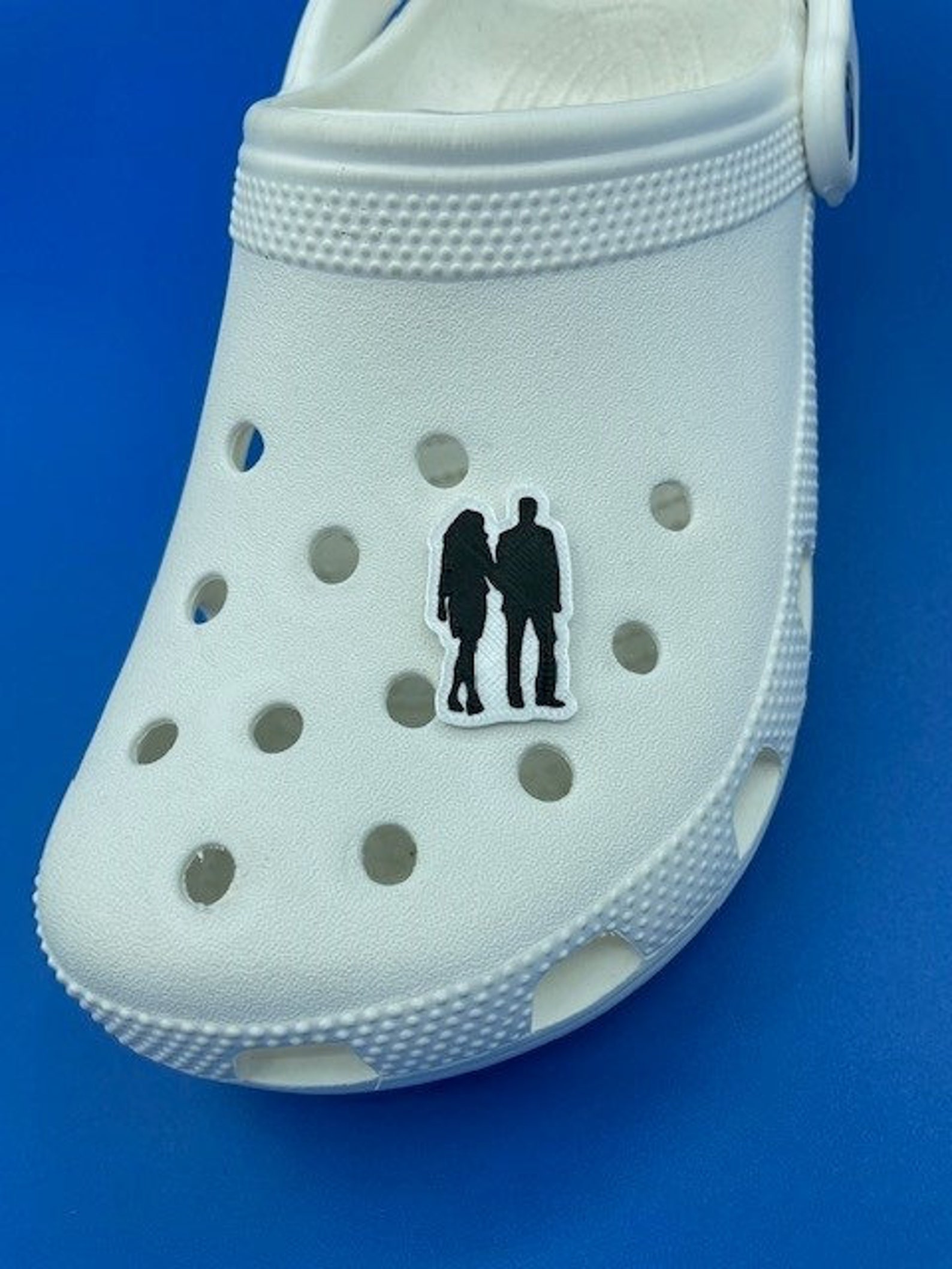 Couple Walking Croc Charm Etsy