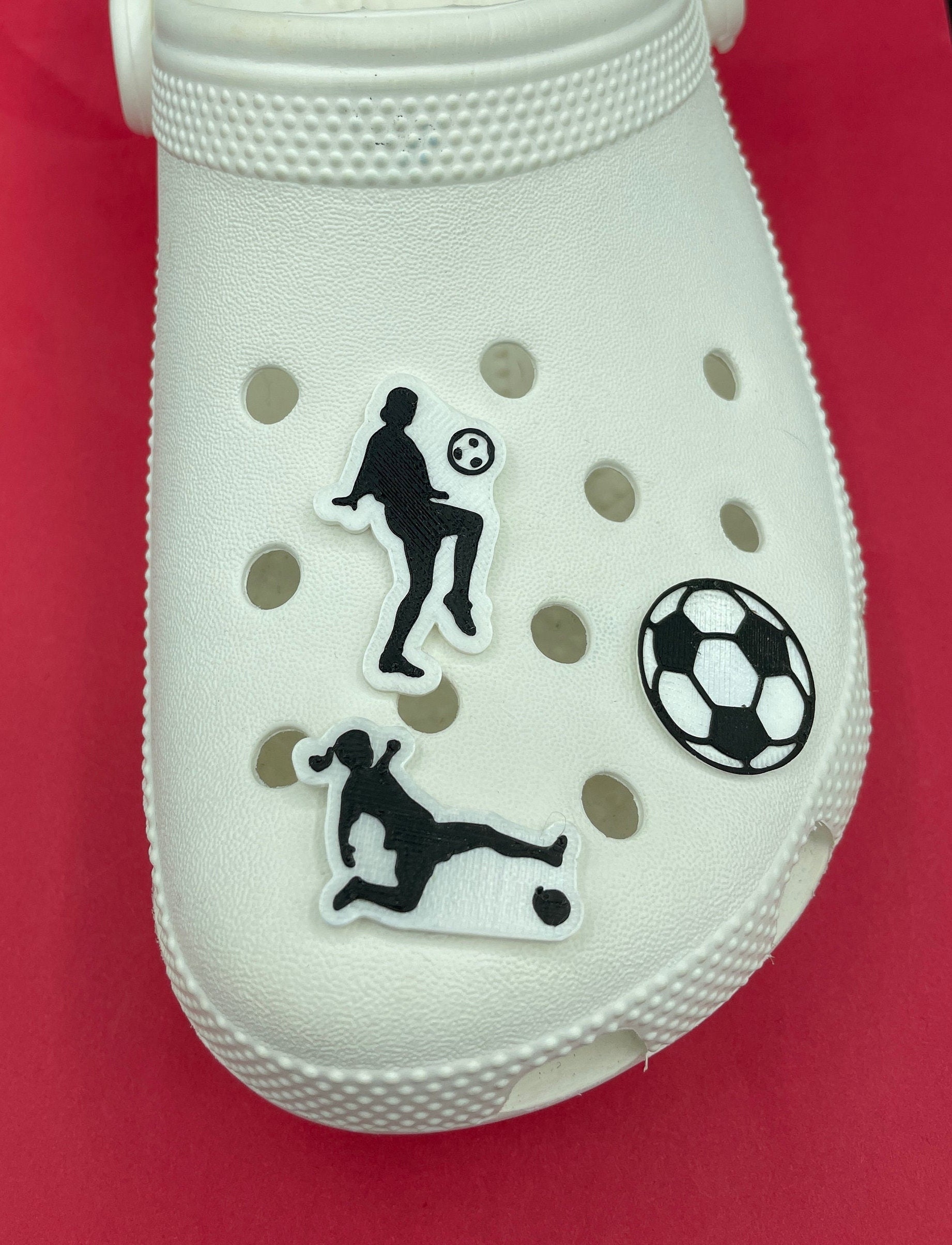 Soccer Croc Charms Etsy