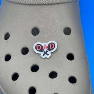 Tennis Dad Clog Charm