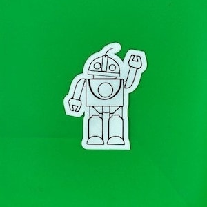 Robot Croc Charm