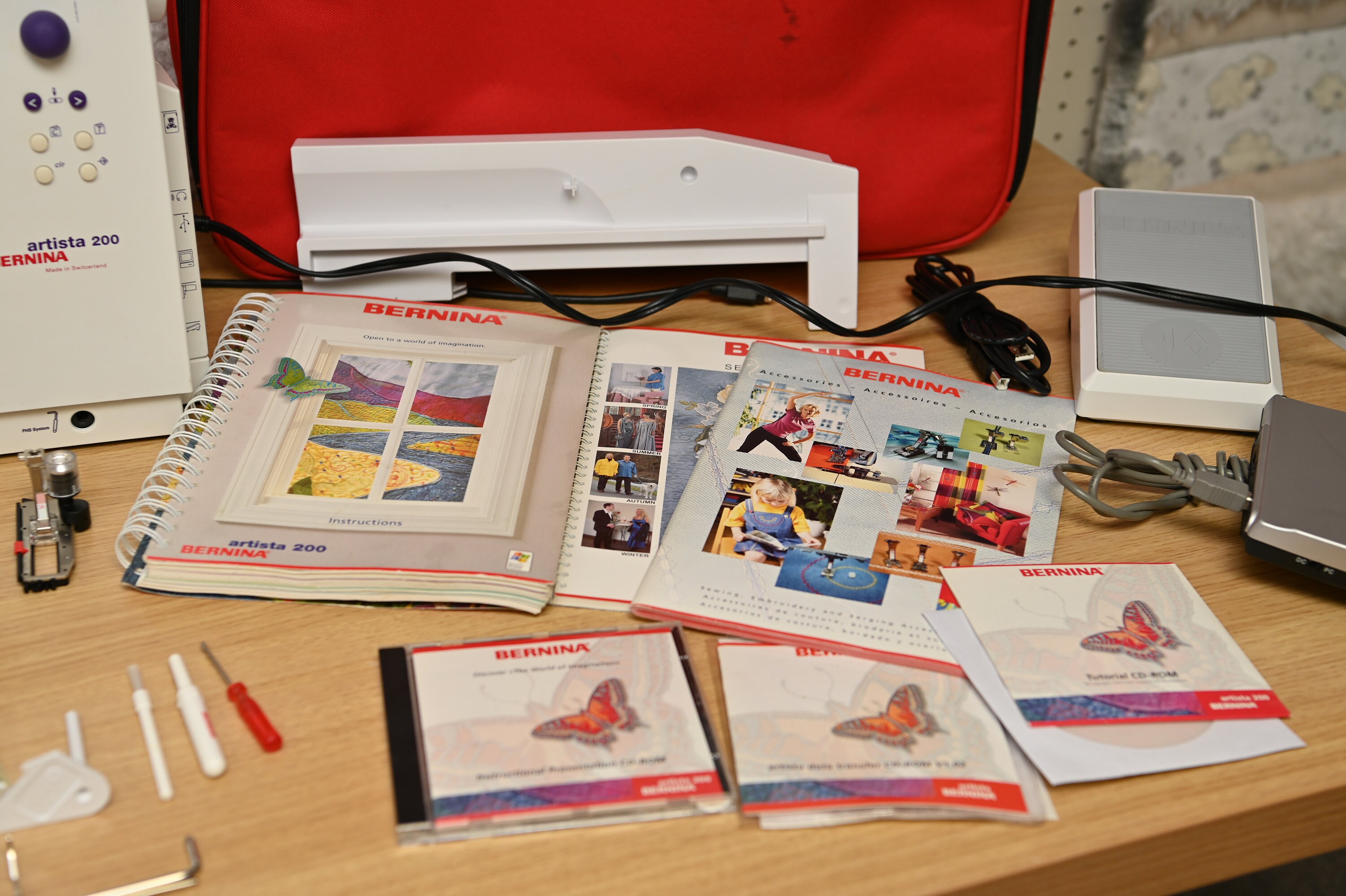 Bernina Artista 200 Sewing/ Embroidery Machinefully Serviced Etsy