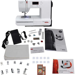 Bernette 37 Swiss Design Computerized Sewing Machine with Bonus Bundle