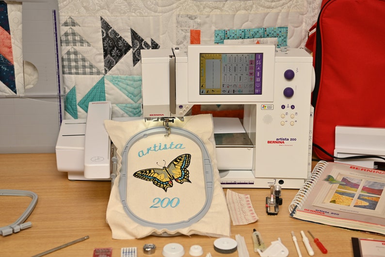 Bernina Artista 200 Sewing/ Embroidery Machinefully Serviced Etsy