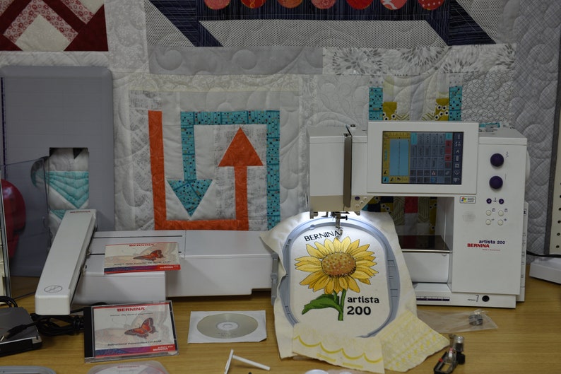 Bernina Artista 200 Sewing/ Embroidery MachineFully Serviced Etsy