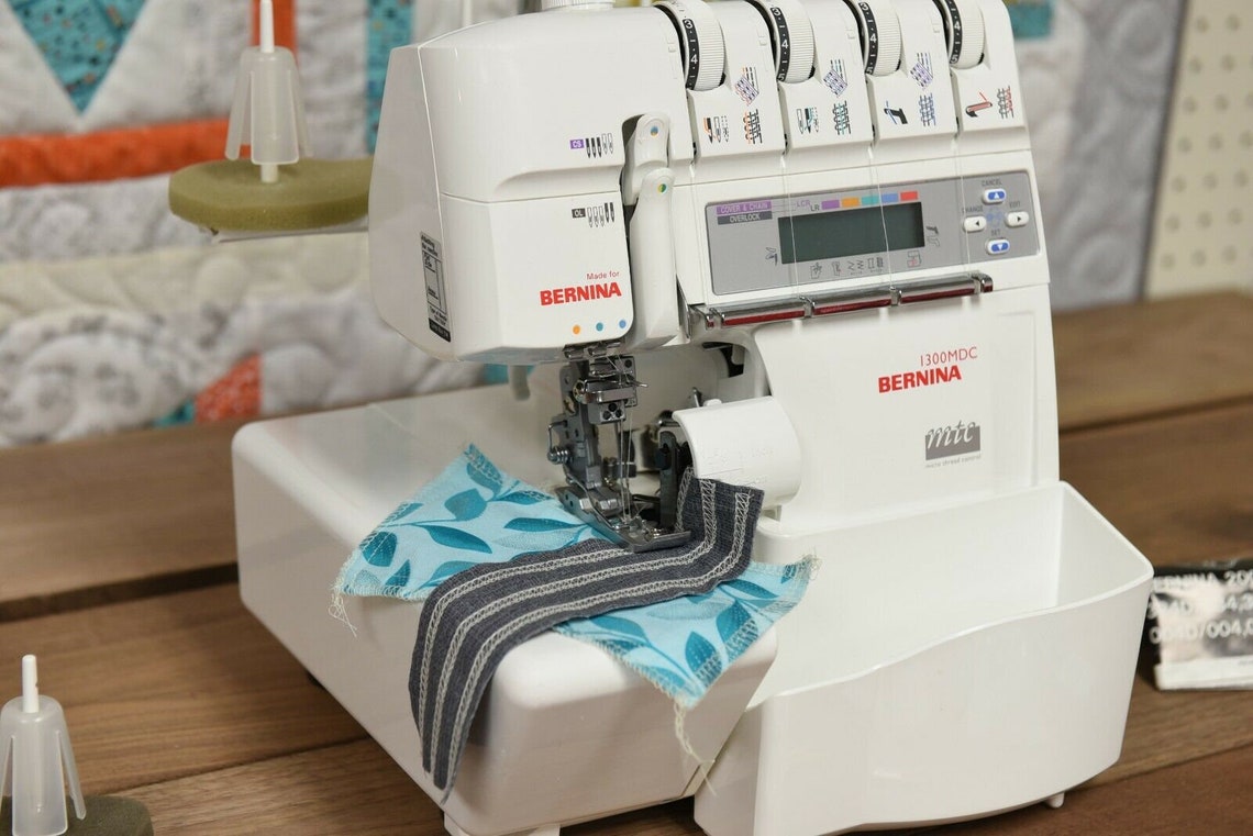 Bernina 1300MDC Serger Sewing Machine Professionally Etsy