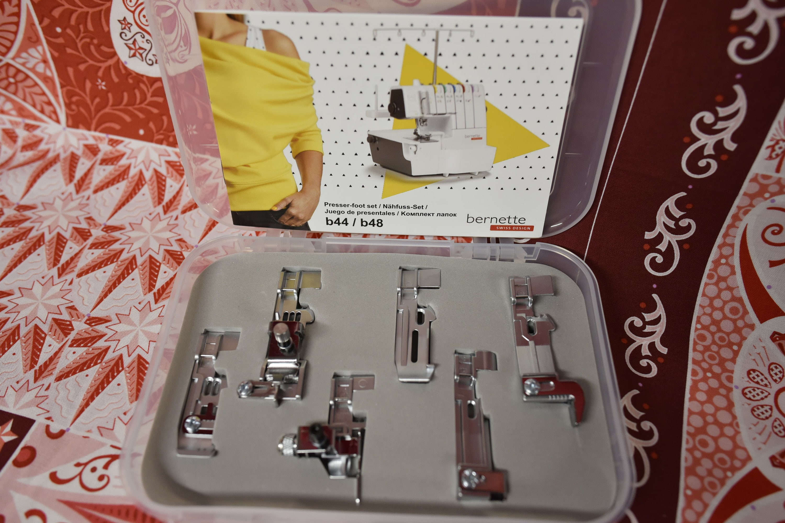 Serger Models b44 & b48 Sewing Presser Foot Kit Etsy