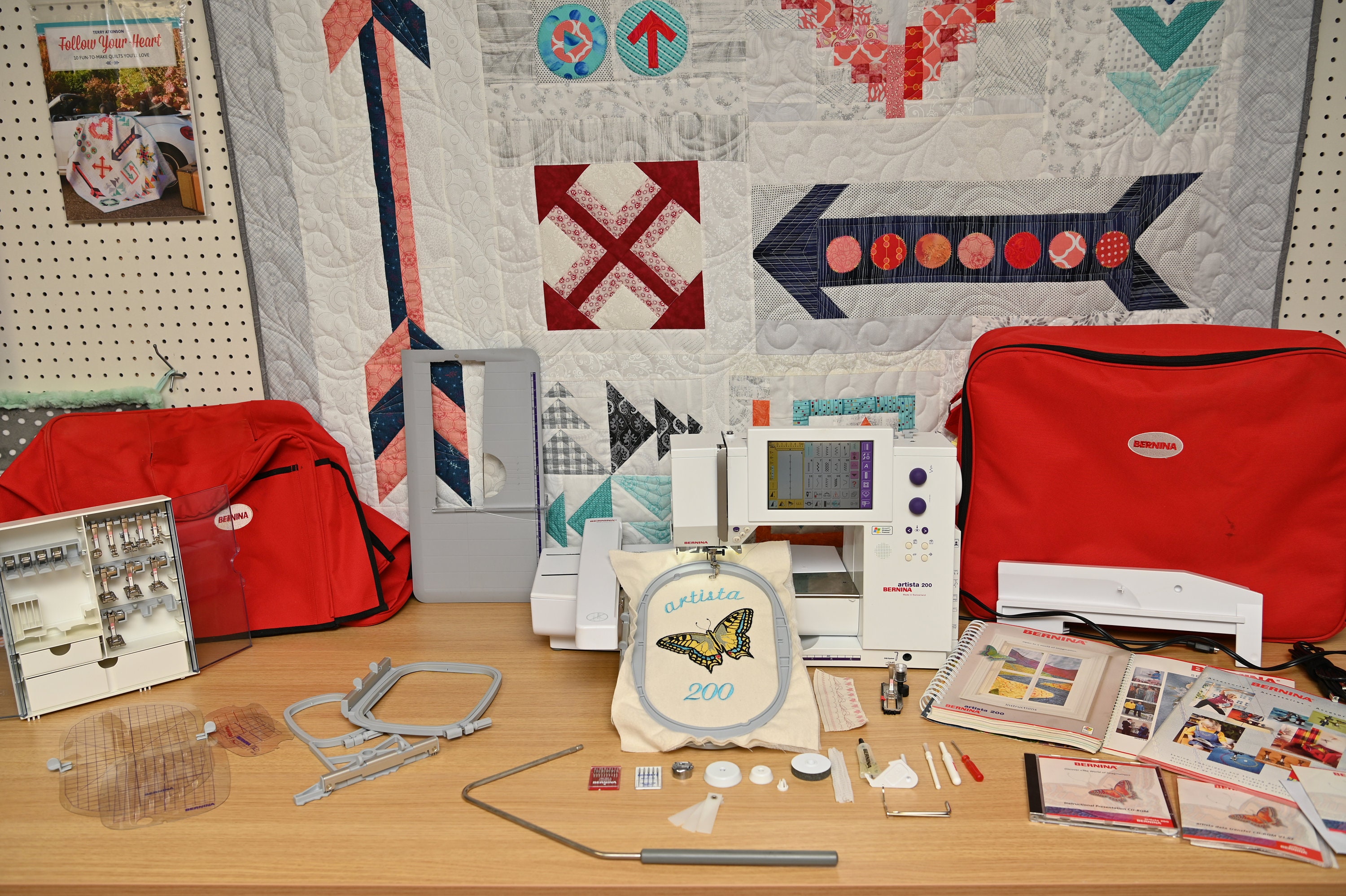 Bernina Artista 200 Sewing/ Embroidery Machinefully Serviced Etsy