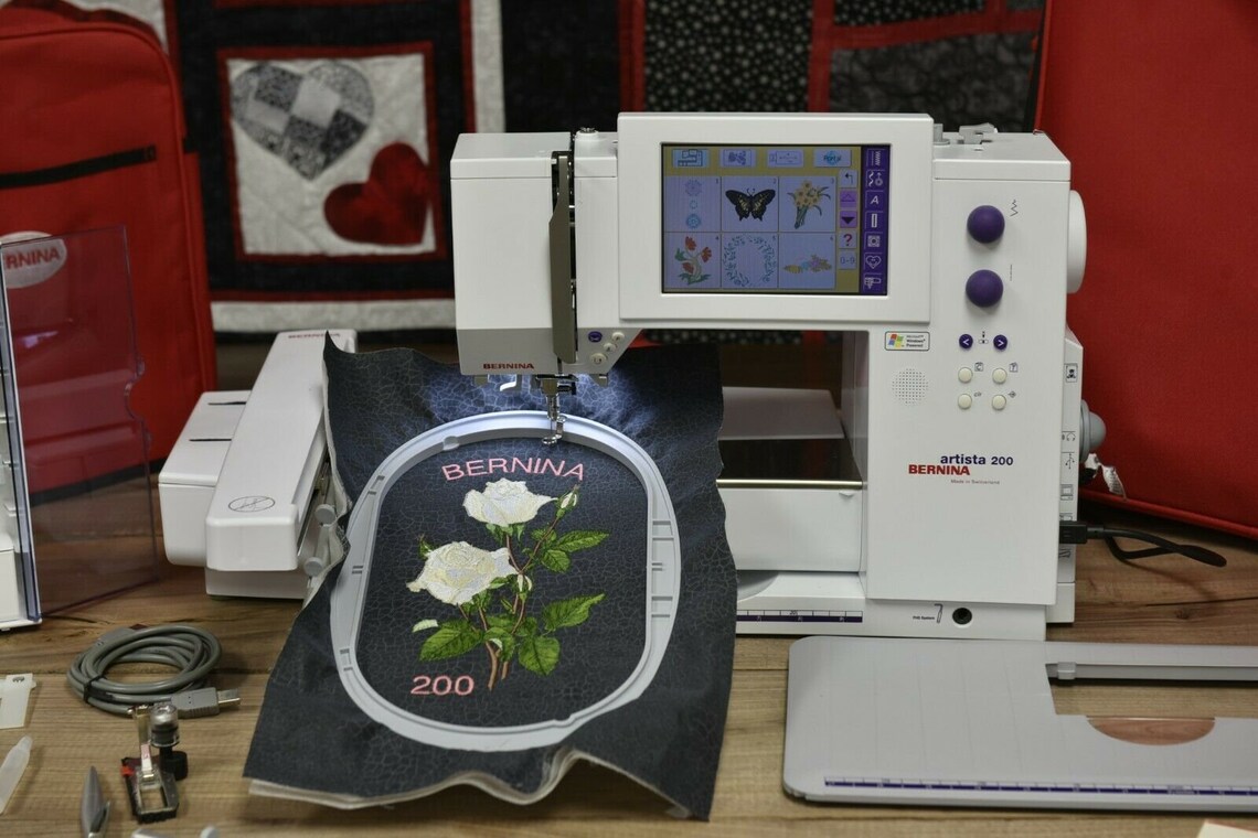 Bernina Artista 200 Sewing/ Embroidery MachineFully Serviced Etsy