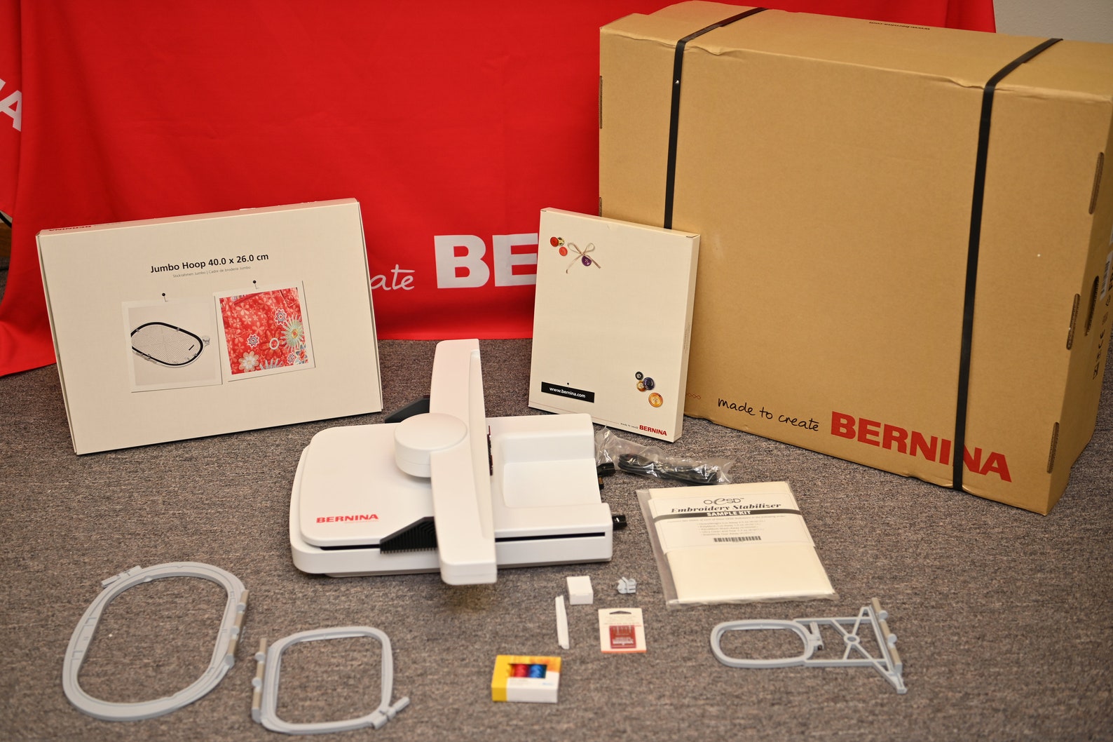 Bernina Embroidery Module With Exclusive Jumbo Hoop B700 750 Etsy