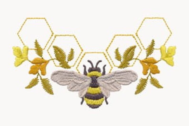 Oesd embroidery designs royal bee monogramsembroidery  etsy