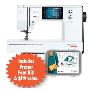 Bernette b77 Sewing Machine w/ Foot Kit!