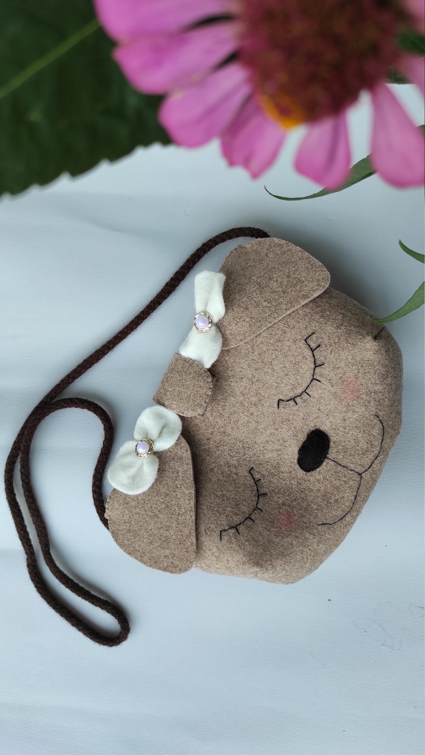 Kids shoulder bag. Childrens bag made of felt in the form of a Etsy