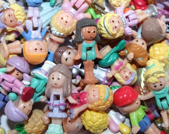 NEW You Pick 145-180 - Polly Pocket Vintage Bluebird Doll Figure Miniature Replacement Tiny Rare BabyBabies Dolphin Animals Horse Choose