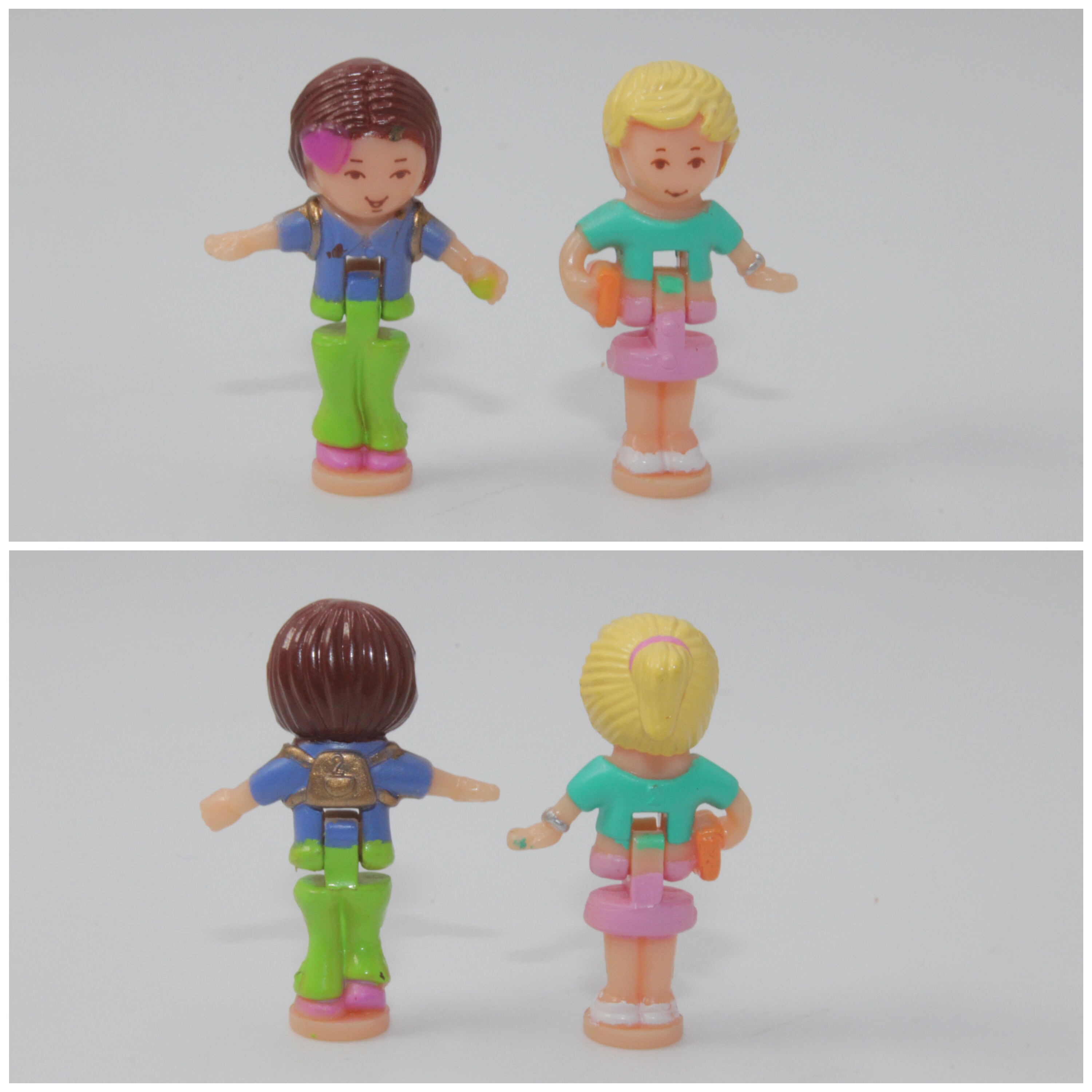 Rare 1996 Polly Pocket Classroom on the Go - Complete School Bus