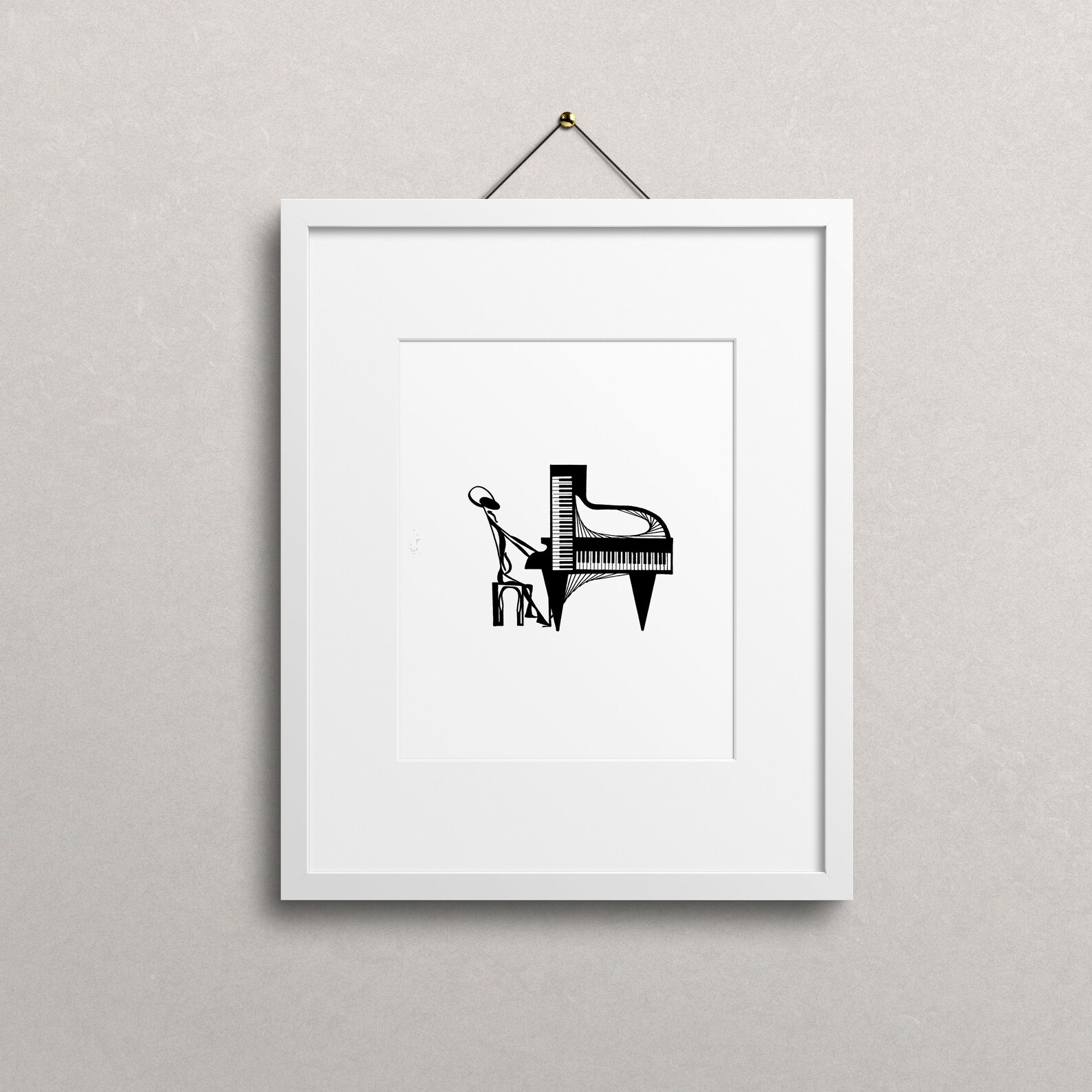 Minimalist Art Abstract Art Music Art Modern Art - Etsy