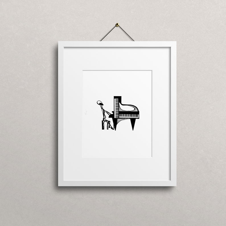 Minimalist Art Abstract Art Music Art Modern Art - Etsy