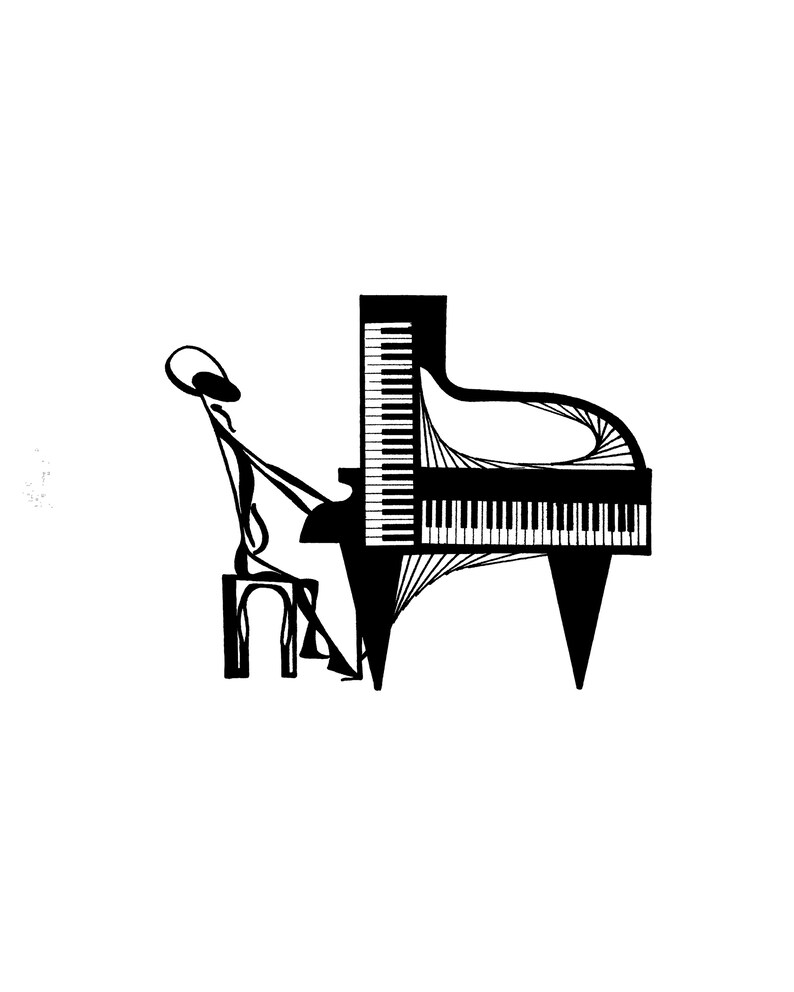 Minimalist Art Abstract Art Music Art Modern Art - Etsy