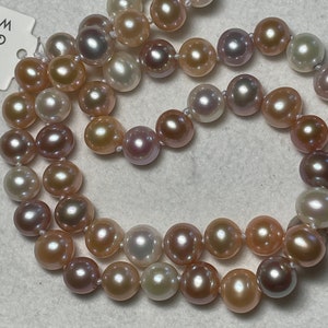 Multicolored Freshwater Pearl 8-9mm Necklace