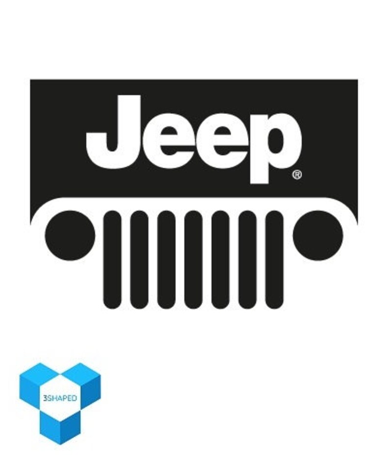 Jeep logo dxf jpg png pdf | Etsy