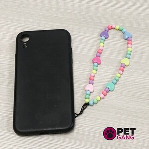 Ciondoli Per Telefono Viola – Perline Lucide – Catena Porta Cellulare Con Bracciale – Fascino Bohémien