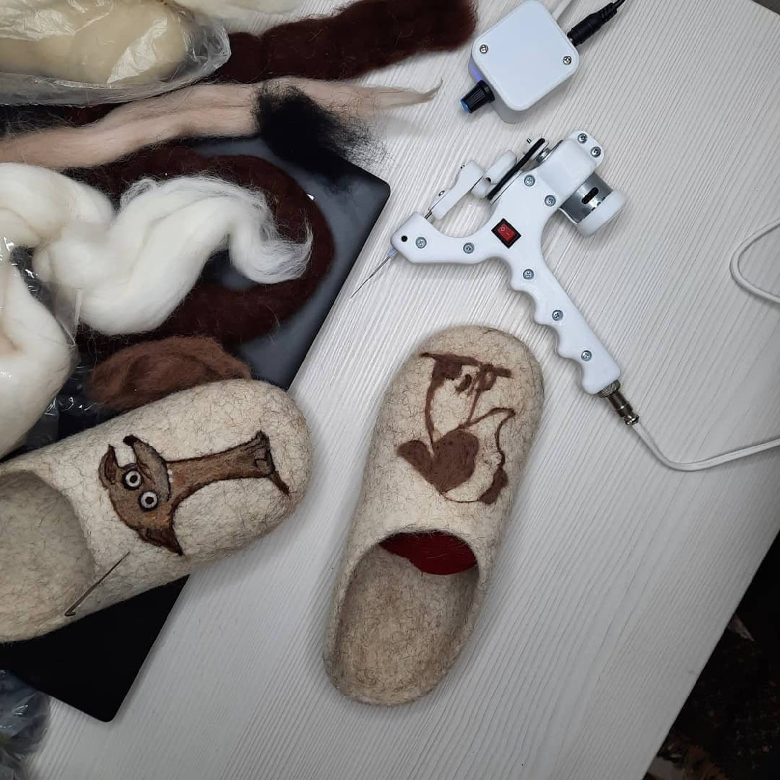 NEW professional automatic felting machine 1 needle Etsy