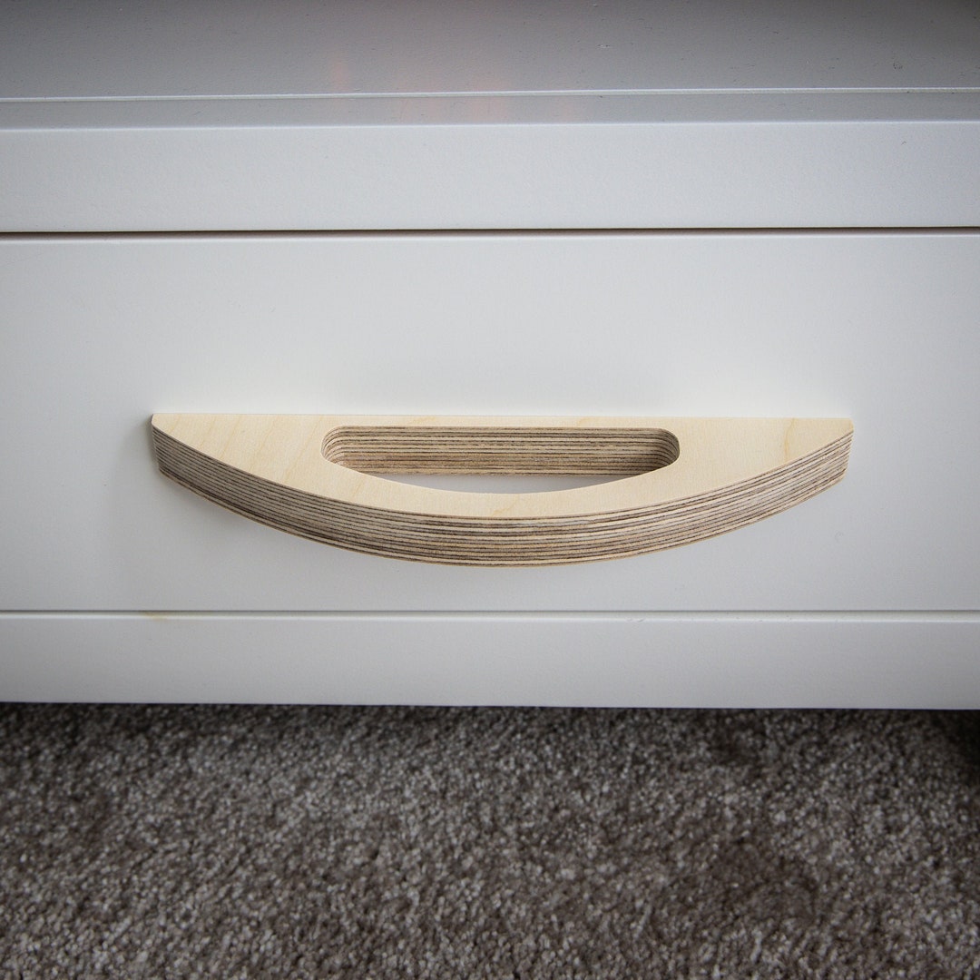 Arched Handle for Doors and Drawers, Made From Plywood Handle for ...