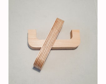 Cupboard Handle for Doors and Drawers with Round Edge, Cabinet Pull Handles for Bedroom, Kitchen and Bathroom Furniture