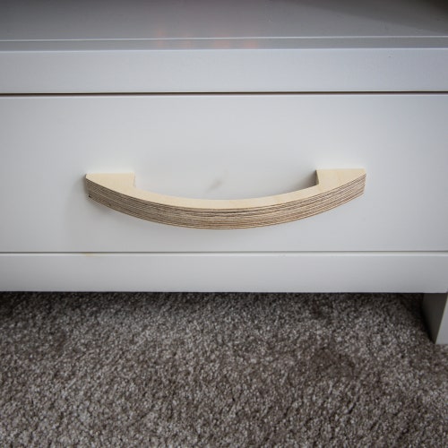 Bow Handle Made From Plywood for Cabinet Door and Drawers