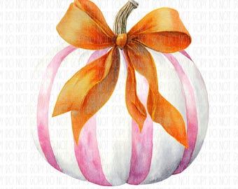 Rosa Kürbis-Kokette, Pastellkürbis, girly Kürbishemd, Sublimation, png, digitales Design