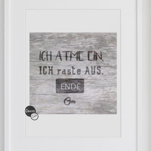 File plotter I breathe a svg dxf, Yoga svg, file plotter di CoucouChou