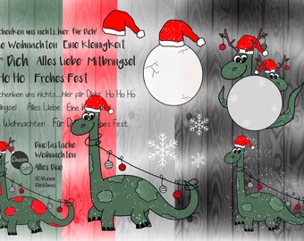 Digistamp and Digipapier Weihnachtsdino png svg dxf jpeg,Dino png, Christmas png svg, file by CoucouChou