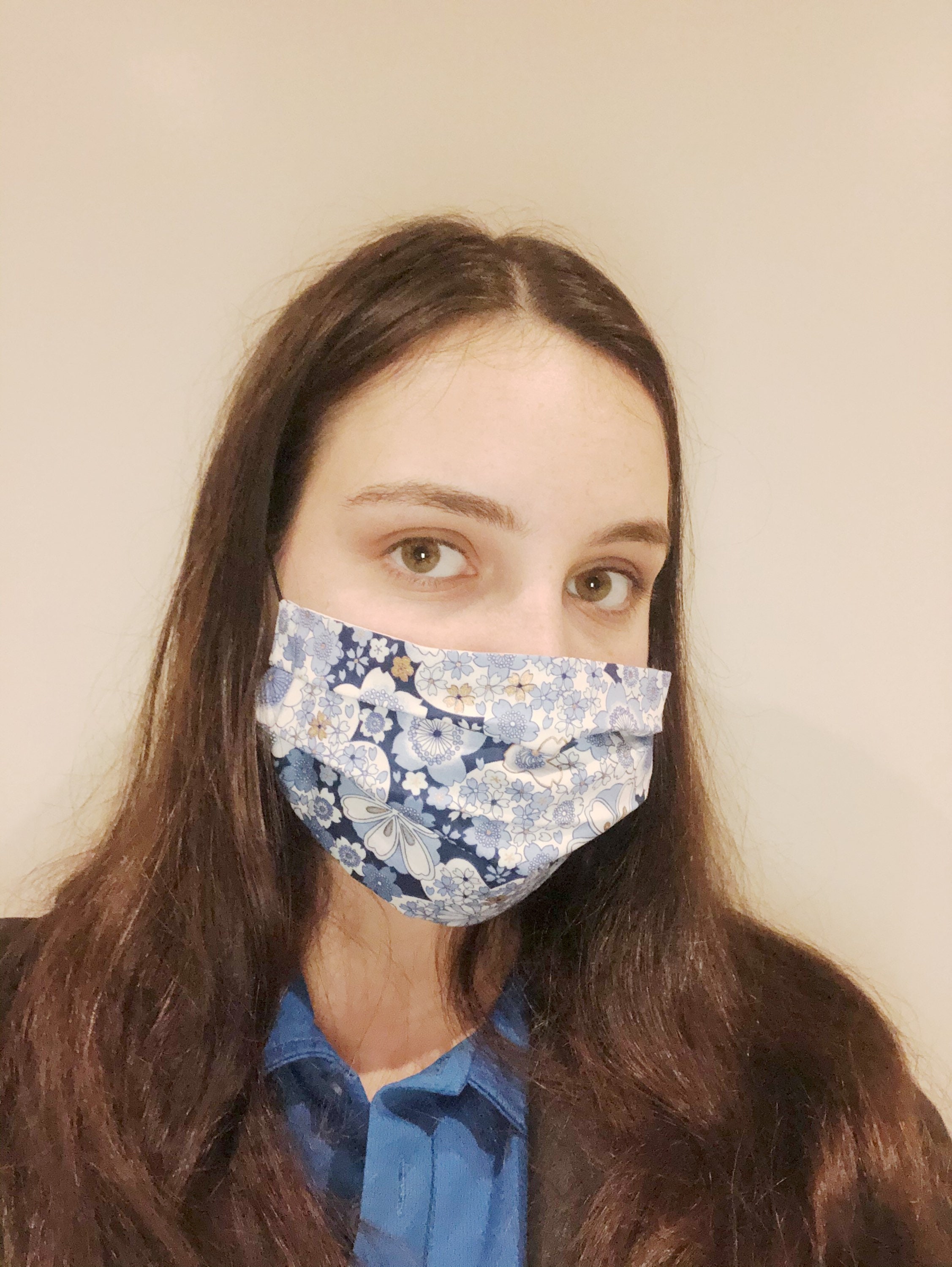 Cotton Face Mask Face Masks Melbourne Pleated Face Mask Etsy UK