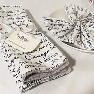 Reusable 2 ply Paperless paper towel, UnPaper Towels, Eco friendly towels, Napkins, Paperless paper towels, zero waste
