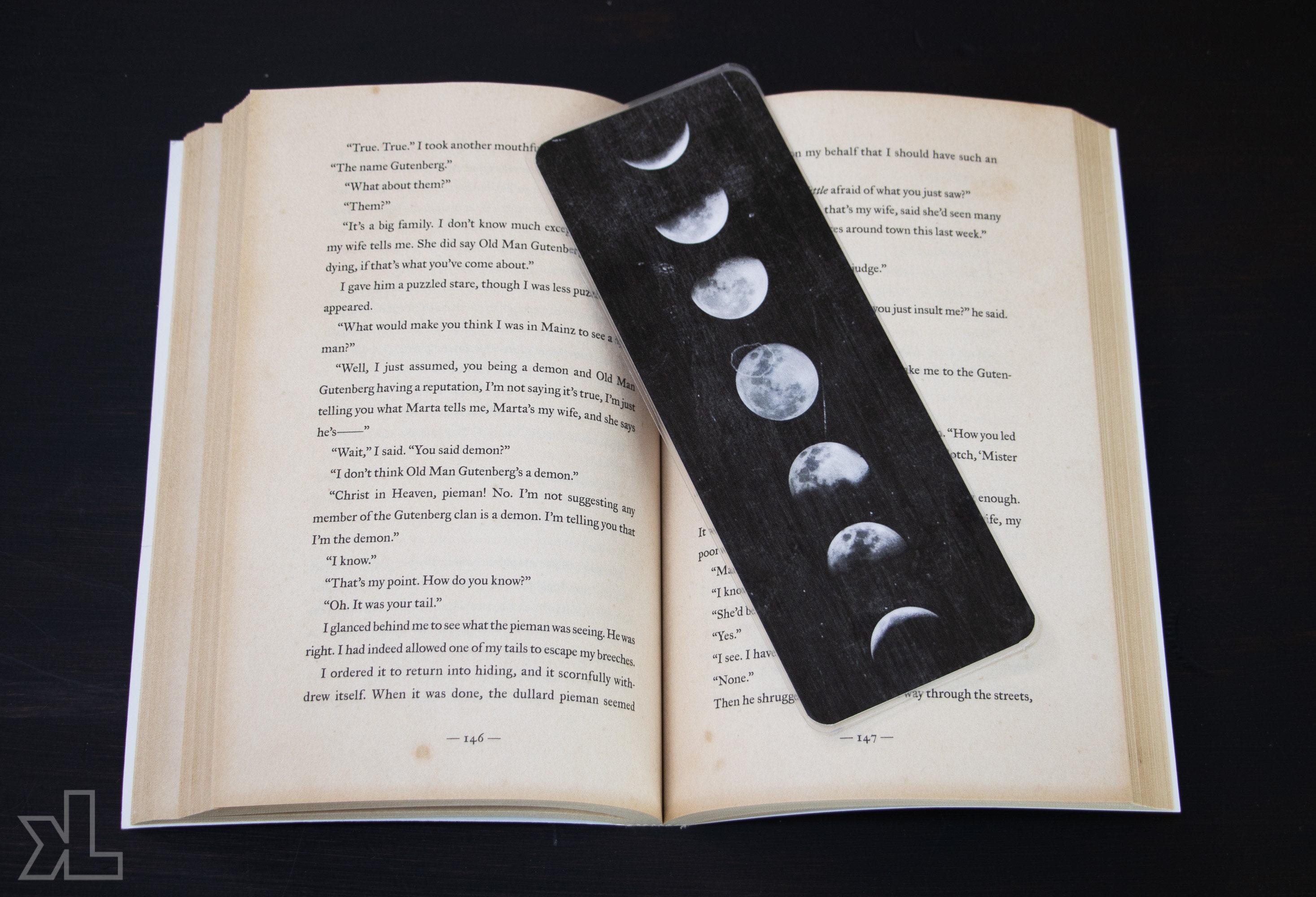 Bookmarks Dark Marks Series One Bookmarks | Etsy