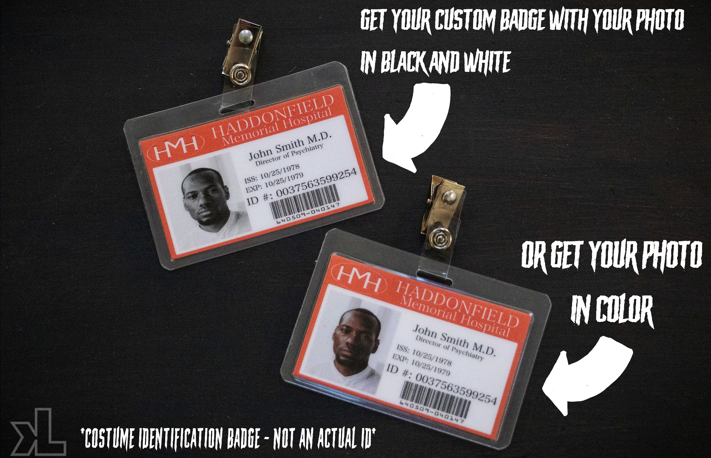 Costume halloween Dr. Loomis Identification Etsy