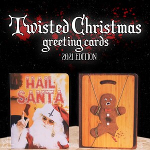 Twisted Christmas Cards &quot;MIXED PACK&quot; - Sold as Set of Two (2), Set of Four (4), Set of Ten (10)