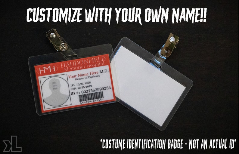 Costume halloween Dr. Loomis Identification Etsy