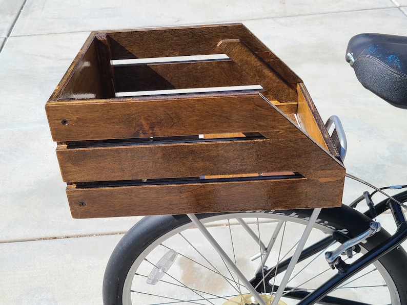 Oslo Rear bicycle basket for cargo bikes XXL large fits 50 Etsy Italia