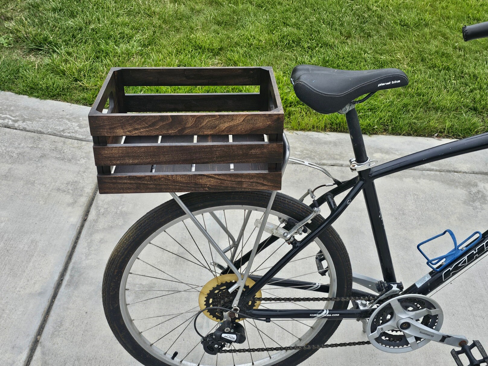 Vino 2.0 Bicycle Basket All New Design Made With Poplar and