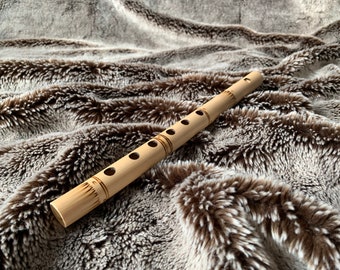 BRAND NEW MUSICAL INSTRUMENT HANDMADE WOOD CARVING NATIVE AMERICAN FLUTE