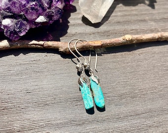 Turquoise drop earrings