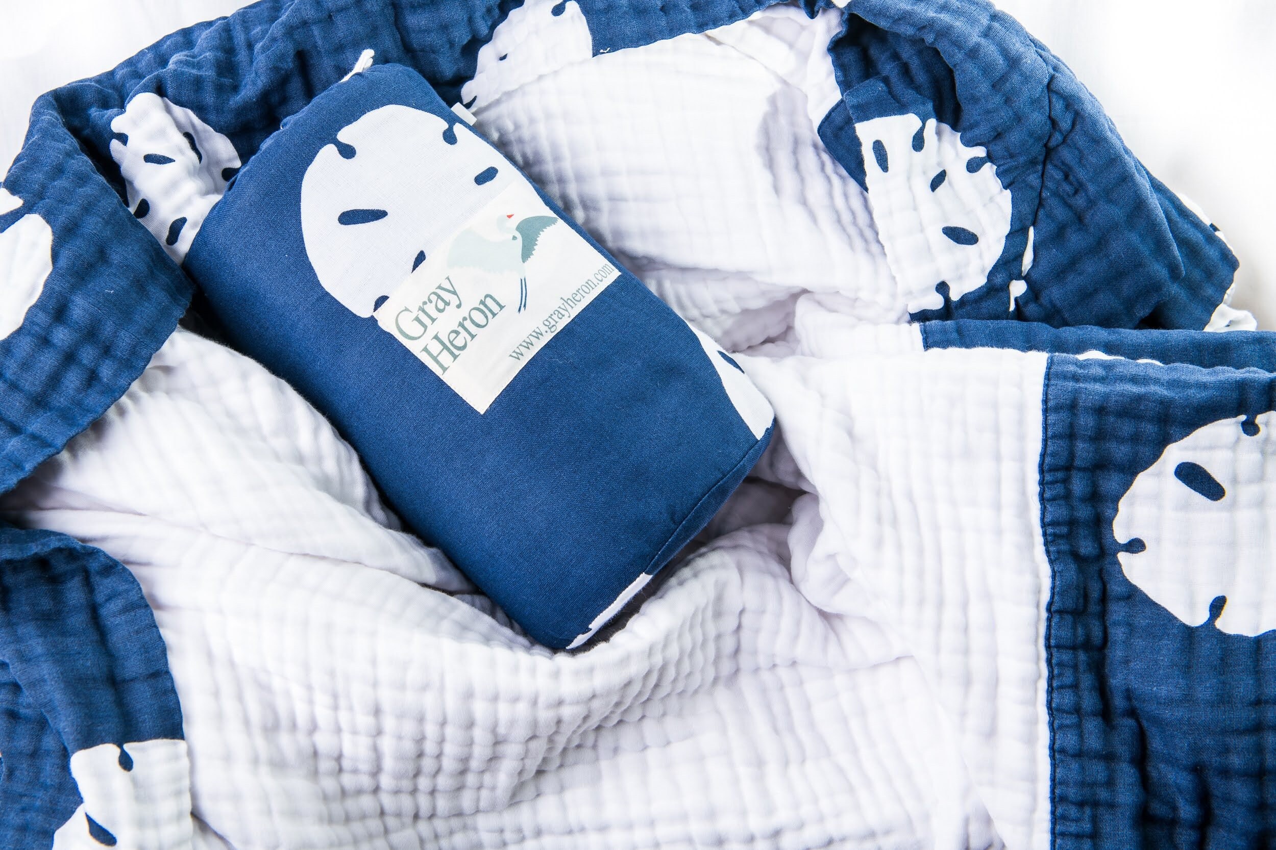 Organic King 8 Layer Muslin Blanket in White With 8 Inch Etsy