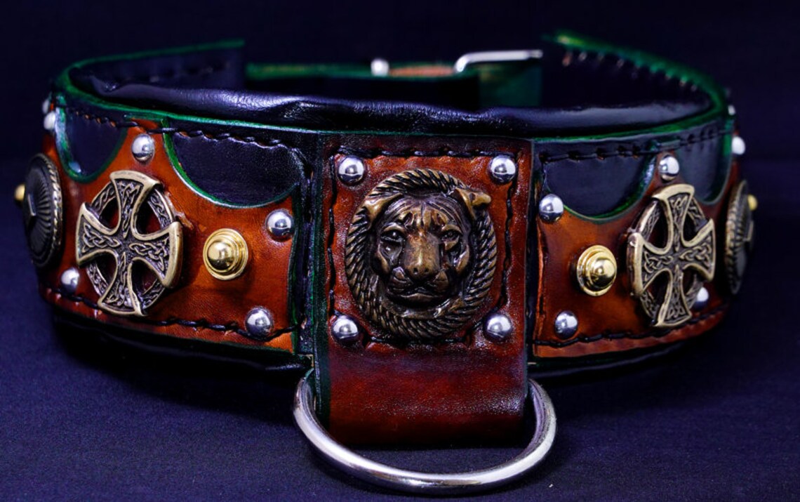 Collar de perro american bully hecho a mano Etsy