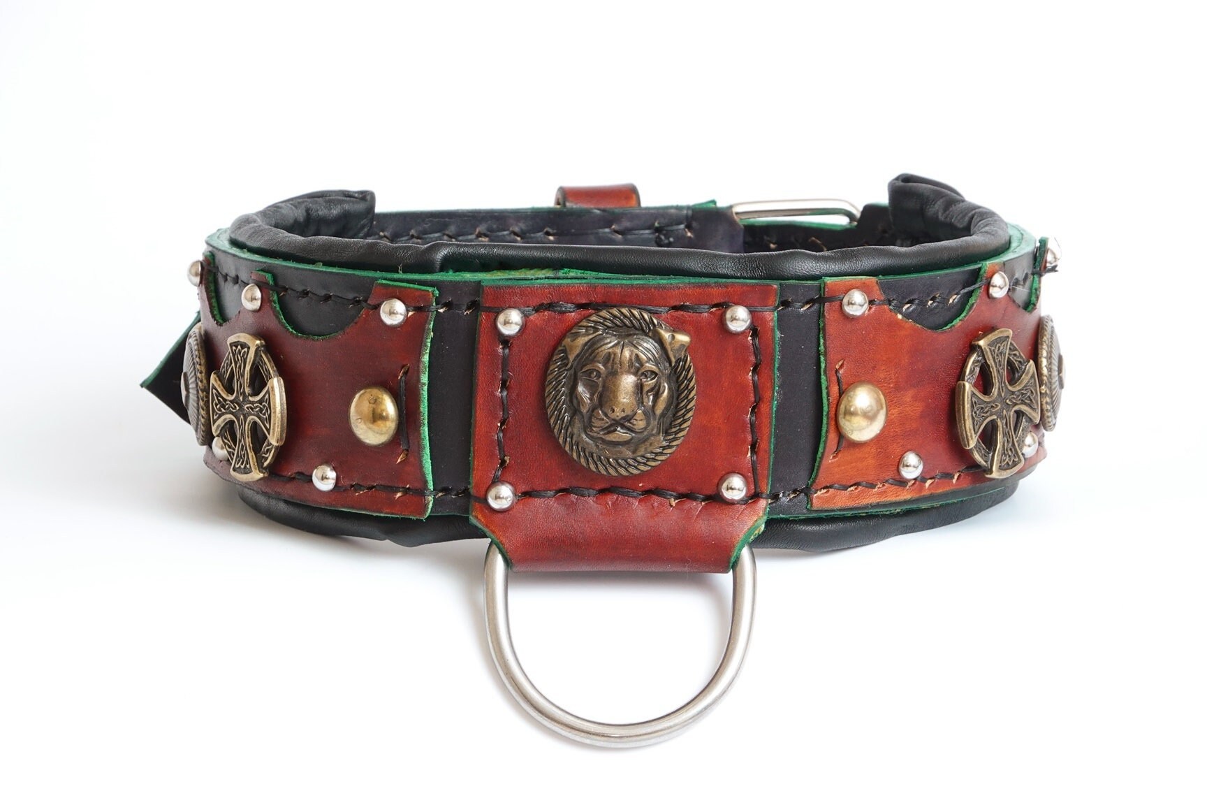 American Bully Leder Hundehalsband Luxus Hundehalsband Bully - .de