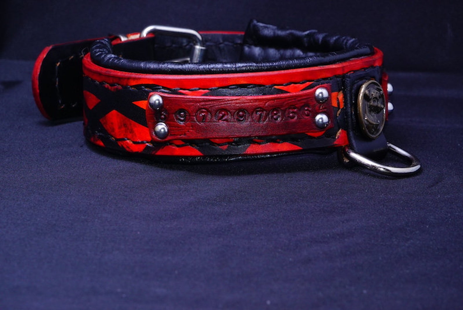 Jack Russell Collar Jrt Collar Dog Collar Handmade Jack Etsy